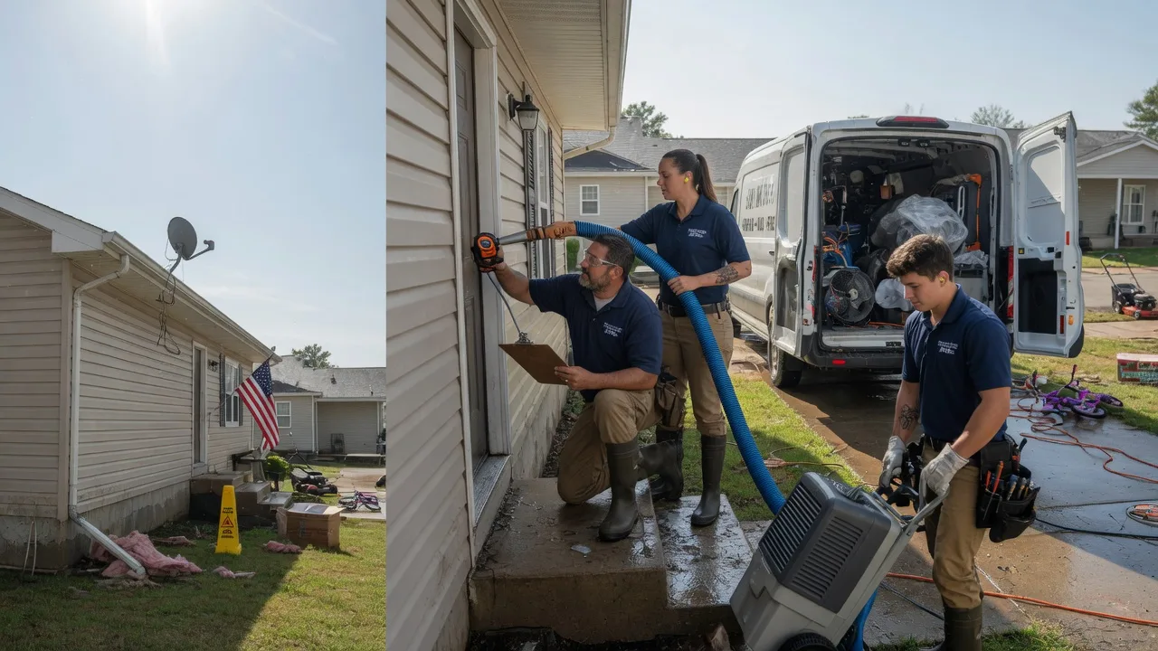 Ceiling Water Damage Restoration in Westwego, LA near me